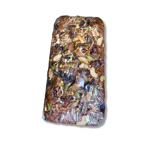 Mix nuts banana bread