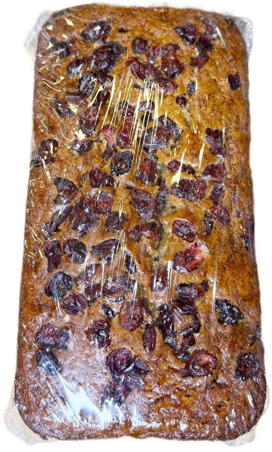 Raisins banana bread